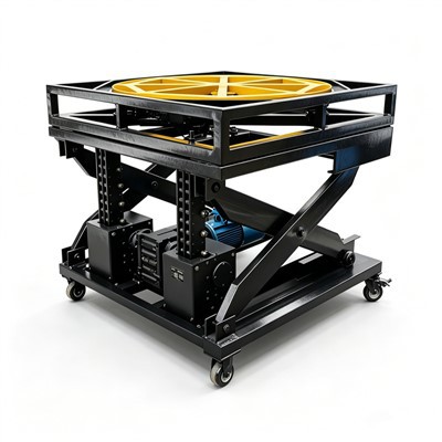 Lifting and Rotating Stage